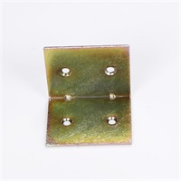 鎳色鐵角碼，家具鐵角碼60*40*40*2.0